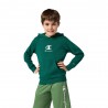 Champion Felpa Palestra Unisex Junior Verde Bambino