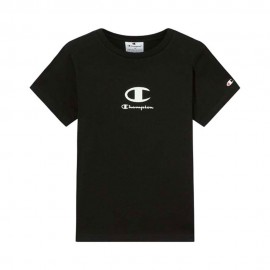 Champion Maglietta Palestra Unisex Junior Nero Bambino