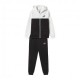 Puma Tuta Sportiva Con Cappuccio Full Zip Bianco  Bambino