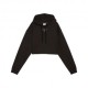 Puma Felpa Palestra Crop Con Cappucciohyrox Nero Donna