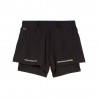 Puma Shorts Sportivi 2In 1 Hyrox Train Nero Donna