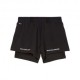 Puma Shorts Sportivi 2In 1 Hyrox Train Nero Donna