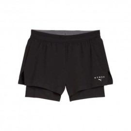Puma Shorts Sportivi 2In 1 Hyrox Train Nero Donna
