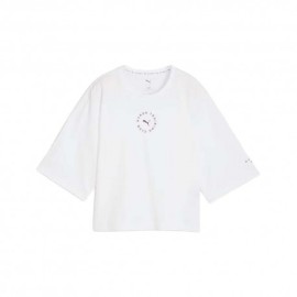 Puma Maglietta Palestra Crop Hyrox Bianco Donna