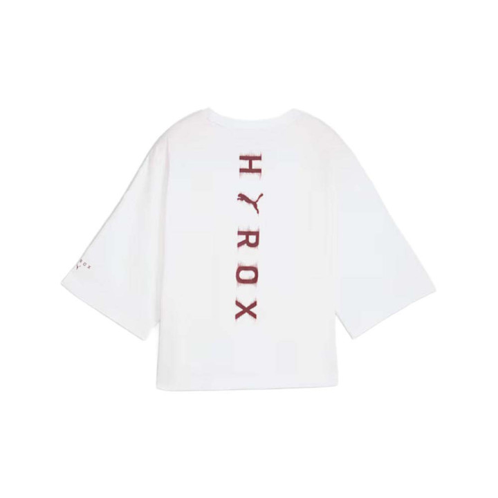 Puma Maglietta Palestra Crop Hyrox Bianco Donna