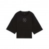 Puma Maglietta Palestra Crop Hyrox Nero Donna