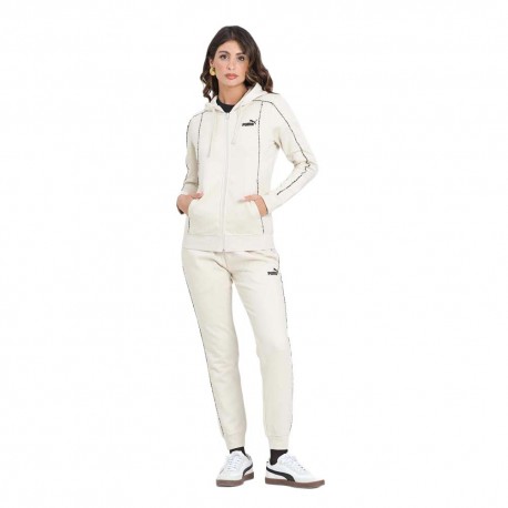 Puma Tuta Sportiva Animal Bianco Donna