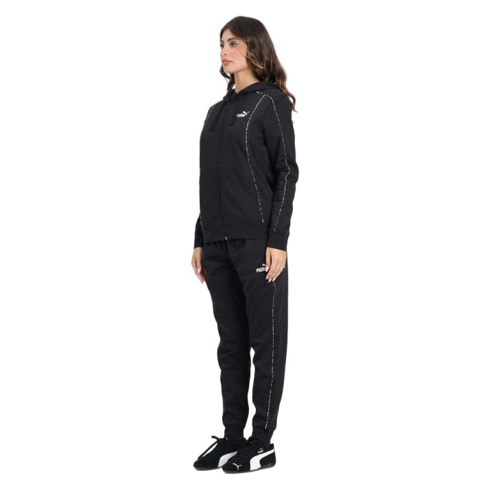 Puma Tuta Sportiva Animal Nero Donna