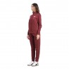 Puma Tuta Sportiva Full Zip Bordeaux Donna