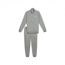 Puma Tuta Sportiva Full Zip Grigio Uomo
