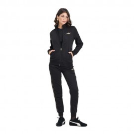 Puma Tuta Sportiva Full Zip Nero Donna