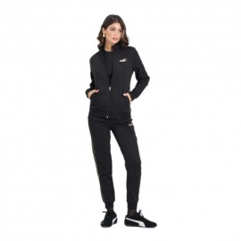 Puma Tuta Sportiva Full Zip Nero Donna