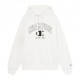 Champion Felpa Big Logo Bianco Uomo