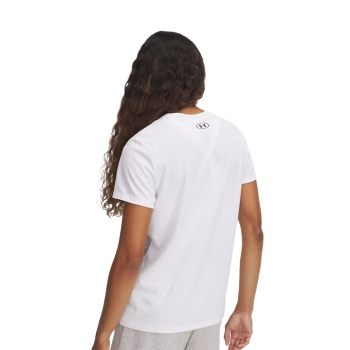 Under Armour Maglietta Palestra Tech Bianco Donna