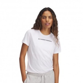 Under Armour Maglietta Palestra Tech Bianco Donna