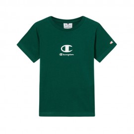 Champion Maglietta Palestra Unisex Junior Verde Bambino