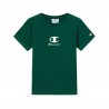 Champion Maglietta Palestra Unisex Junior Verde Bambino