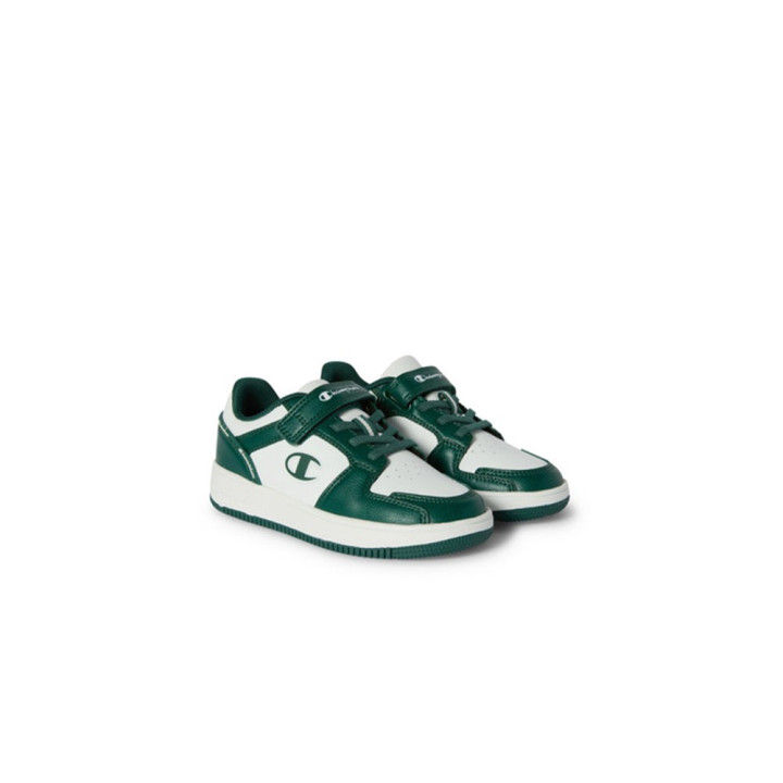 Champion Rd18 2.0 Low B Ps Bianco Verde - Sneakers Bambino