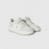 Champion Rd18 2.0 Low G Ps Bianco Argento - Sneakers Bambino