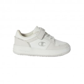 Champion Rd18 2.0 Low G Ps Bianco Argento - Sneakers Bambino