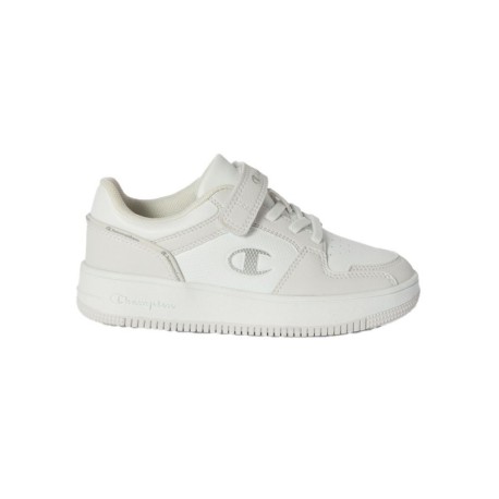Champion Rd18 2.0 Low G Ps Bianco Argento - Sneakers Bambino