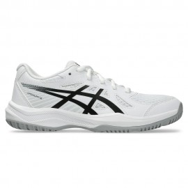 Asics Upcourt 6 Gs Bianco Nero - Scarpe Pallavolo Bambino