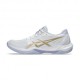 Asics Gel-Rocket 12 Bianco Champagne - Scarpe Pallavolo Donna