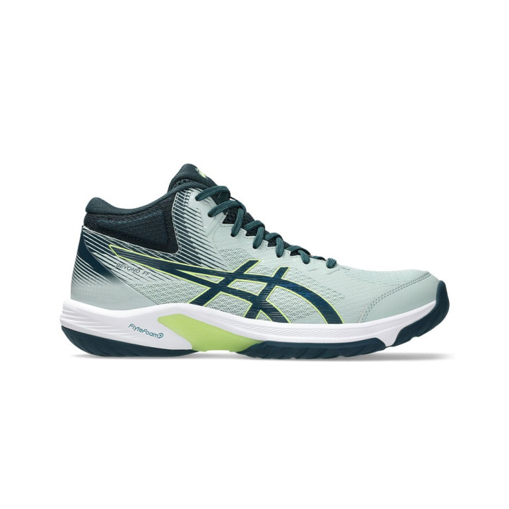 Asics Beyond Ff Mt Bianco Lime - Scarpe Pallavolo Uomo