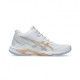 Asics Netburner Ballistic Ff Mt 4 Bianco Champagne - Scarpe Pallavolo Donna