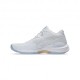 Asics Netburner Ballistic Ff Mt 4 Bianco Champagne - Scarpe Pallavolo Donna