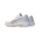 Asics Netburner Ballistic Ff Mt 4 Bianco Champagne - Scarpe Pallavolo Donna