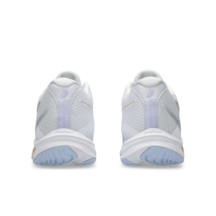 Asics Netburner Ballistic Ff Mt 4 Bianco Champagne - Scarpe Pallavolo Donna