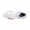 Mizuno Wave Voltage 2 Mid Bianco Arancio Argento - Scarpe Pallavolo Uomo