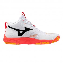 Wave Monentum Mid Elite bianco arancio argento