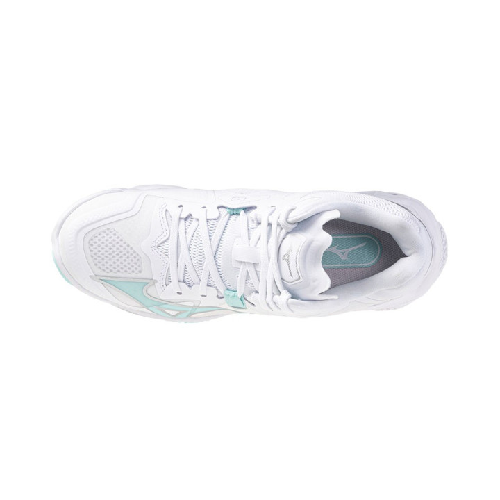 Mizuno Wave Lightning Z8 Mid Bianco Verde - Scarpe Pallavolo Donna