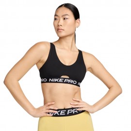 Pro Reggiseno Sportivo Indy Plunge nero