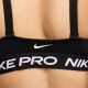 Nike Pro Reggiseno Sportivo Indy Plunge Nero