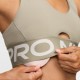 Nike Pro Reggiseno Sportivo Indy Plunge Beige