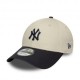 New Era Color Block 9Forty Ny Bianco Uomo