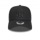 New Era Cappellino 9 Forty Metallic Frame Grigio Uomo