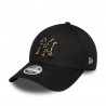 New Era Cappellino 9Forty Ny Leopard Nero Donna