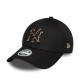 New Era Cappellino 9Forty Ny Leopard Nero Donna
