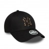 New Era Cappellino 9Forty Ny Leopard Nero Donna