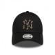 New Era Cappellino 9Forty Ny Leopard Nero Donna