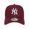 New Era Cappellino Ny E-Frame Bordeaux Uomo