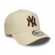 New Era Cappellino Ny E-Frame Avorio Uomo