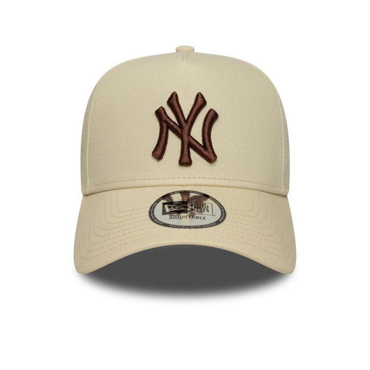 New Era Cappellino Ny E-Frame Avorio Uomo