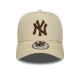 New Era Cappellino Ny E-Frame Avorio Uomo