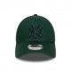 New Era Cappellino Ny 9Forty Tono Su Tono Verde Uomo