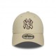 New Era Cappellino 9Forty Ny Avorio Uomo